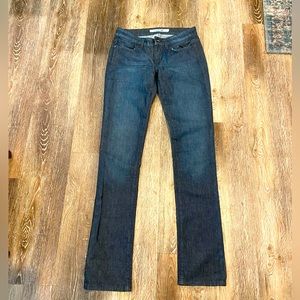 Joe’s Cigarette cut Ian wash long length size 25